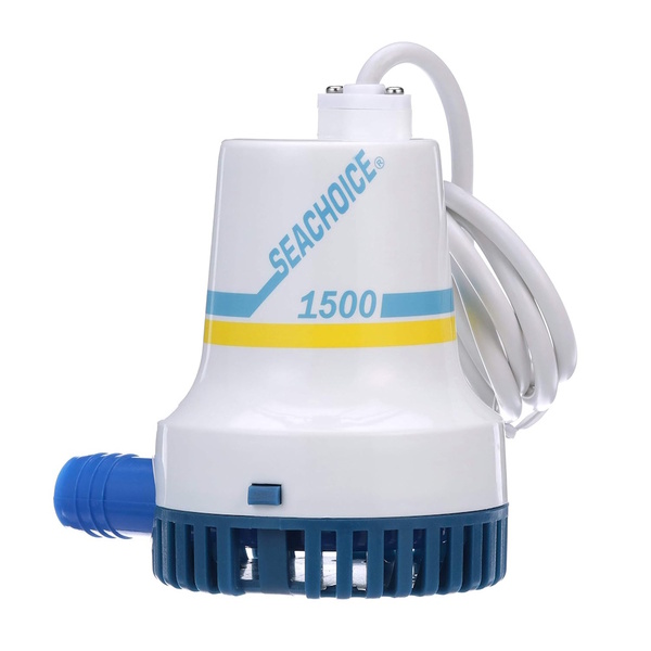 H/Duty 12V 1500 Gph Bilge Pump (28Mm Hose) By Tmc