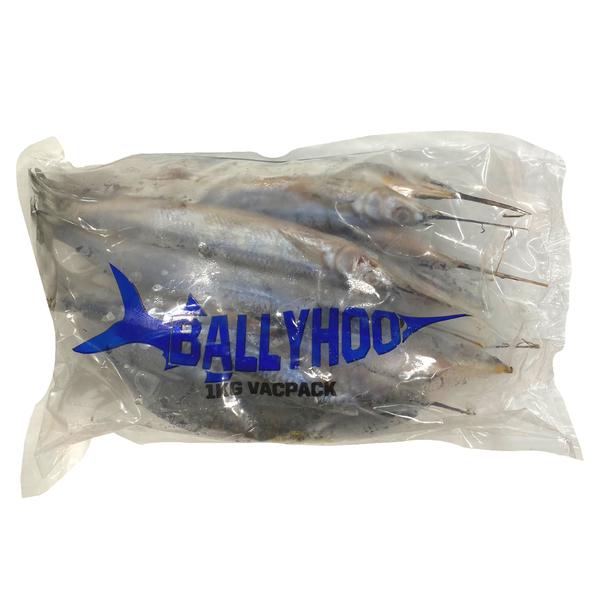 Ballyhoo (Giant Piper) 1kg Frozen Bait - Click & Collect / Buy Instore Only