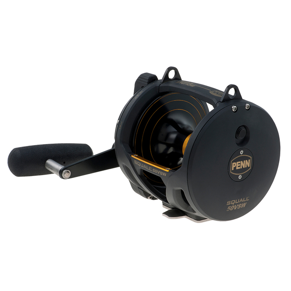 Squall 50Vsw Lever Drag 2 Speed Overhead Game Reel 