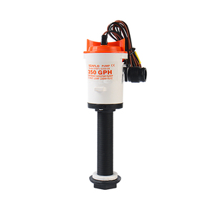 Straight Live Bait Pump - 12v / 350 GPH