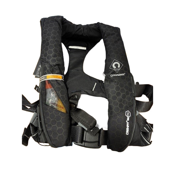 Crew Fit 180N PRO Inflatable Lifejacket Adult Auto w/Light