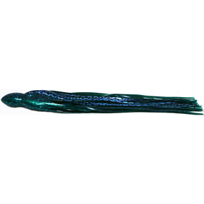 Replacement Game Lure Skirt -Dark Green Foil