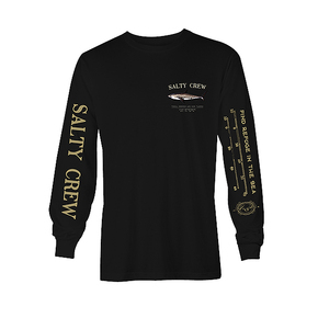 Bruce Long Sleeve Tee Shirt - Black