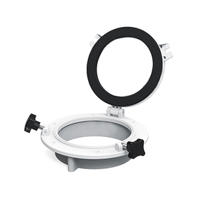 PortHole Opening Round ABS w/26cm Window - White