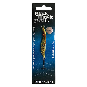 Rattle Snack Spinning Lure - Gold