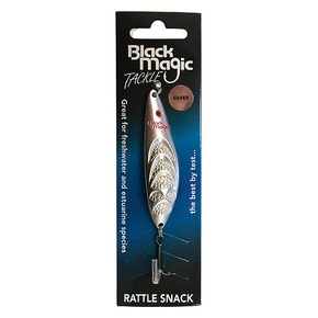 Rattle Snack Spinning Lure - Silver