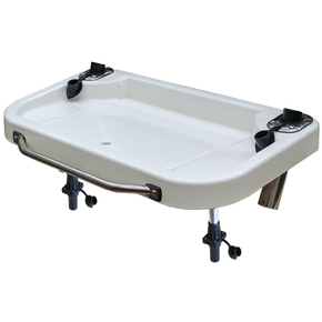 XL LockFast Bait Board w/Sink, SS Rod Holders, Handle