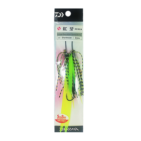 Kohga Bayrubber Jig Assist Rig - Chartreuse