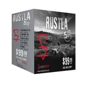 Rustla 5 Piece Fleece Pack - Black 