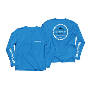 Established Long Sleeve Tech Shirt - Blue