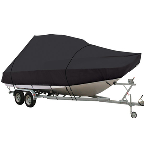 Trailerable Jumbo Boat Cover MA501-02BK (5.2-5.8M) Black