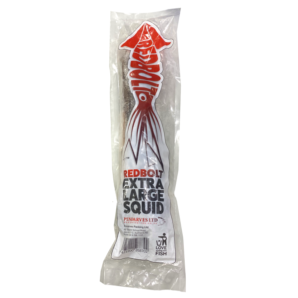 Redbolt XL Single Squid Frozen Bait - Click & Collect / Buy Instore Only