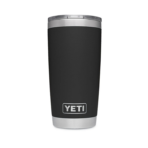 Rambler 20Oz (591Ml) Tumbler With Lid - Black