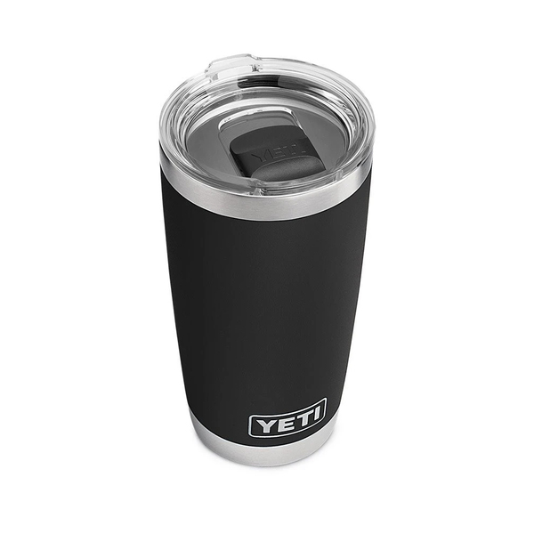 Rambler 20Oz (591Ml) Tumbler With Lid - Black