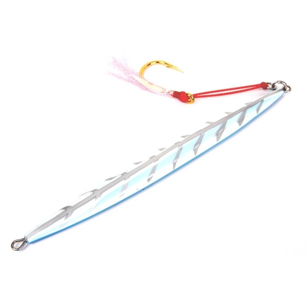 Deep V Slow Pitch Lure - White Warrior