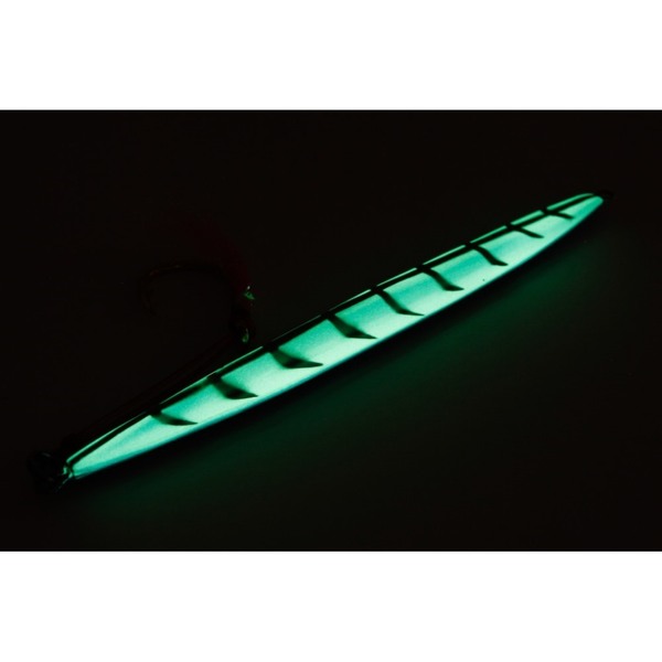 Deep V Slow Pitch Lure - White Warrior