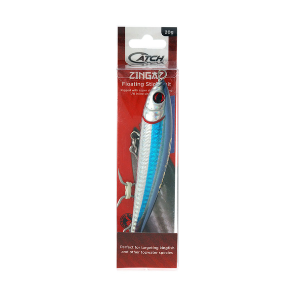 Zingaz Floating Stickbait - Ballistic Blue 