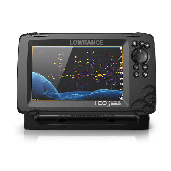 Hook Reveal 7" Tripleshot Gps/Fishfinder W/Map