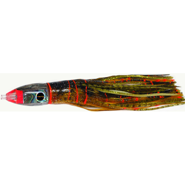 Black Bart Tuna Xxx Game Lure 8" Orange/ Gold Dot 