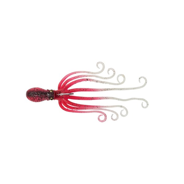 3D Octopus Lure - Uv Pink Glow