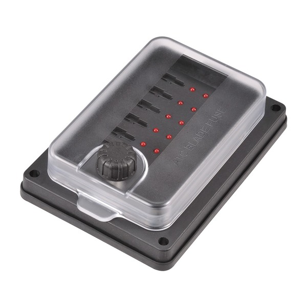 10-Way Weatherproof Ats Blade Fuse Holder - Std Size (New)