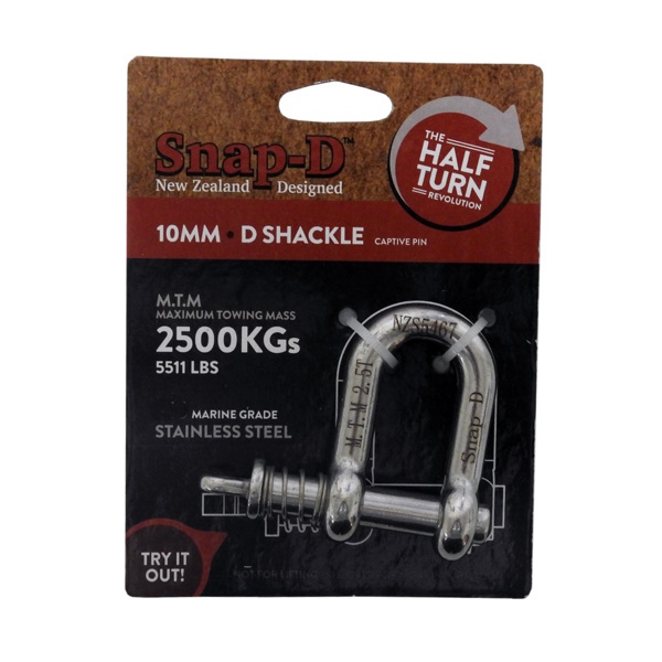 Stainless Steel Towing Dee Shackle 