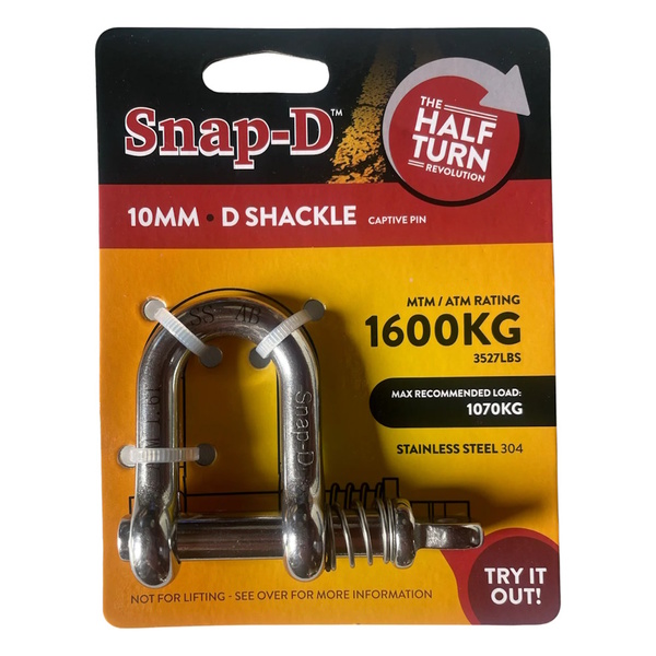 Stainless Steel Towing Dee Shackle 