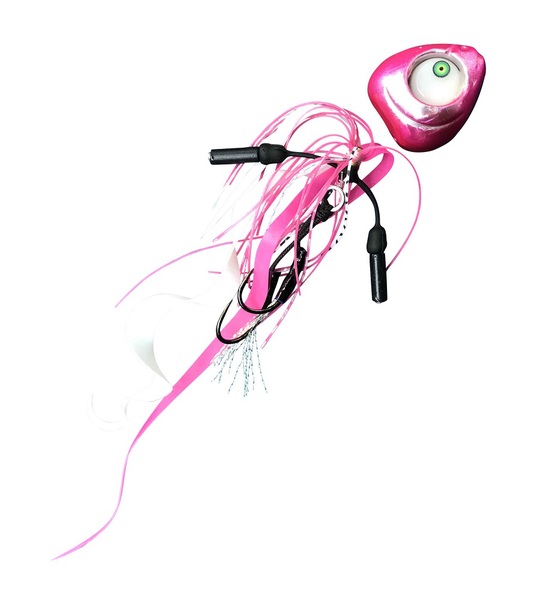 Grumpy Fish Led Flashing Kabura Jig - Pink