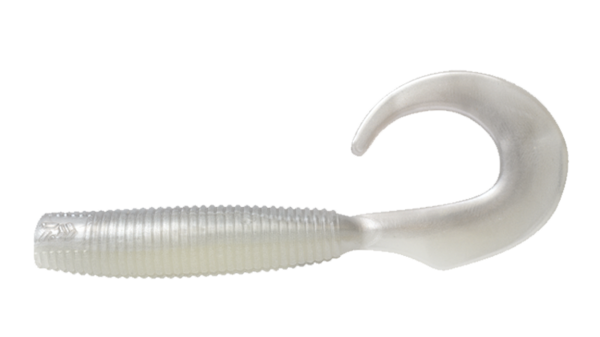 Baitjunkie 4" Grub Softbait - Grey Nomad Glow