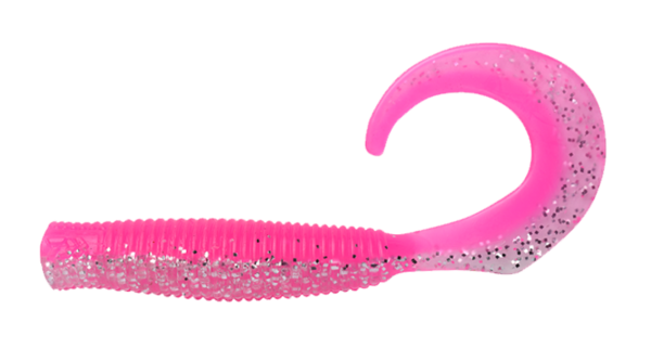Baitjunkie 4" Grub Softbait - Creaming Soda Uv