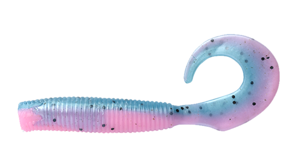 Baitjunkie 4" Grub Softbait - Bp Iwashi Glow