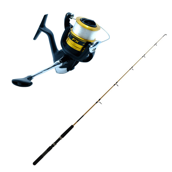 Fx4000fc / Kidstix 5'5" 4-6Kg Kids Spin Combo Spooled With Mono - Gold 