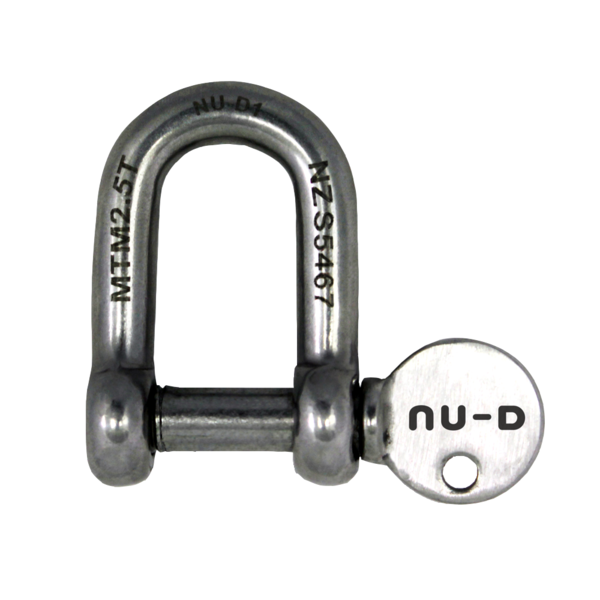 10Mm Stainless Steel Towing Dee Shackle 2500Kg