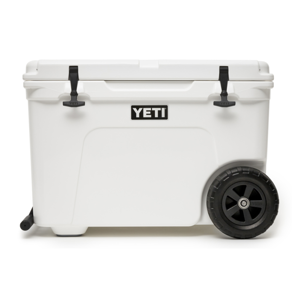 Tundra Haul Ice Box With Wheels - White - 50 Litre
