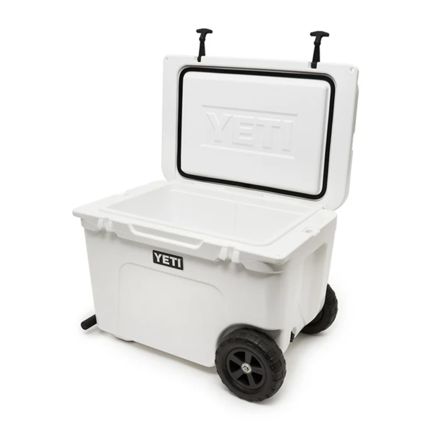 Tundra Haul Ice Box With Wheels - White - 50 Litre