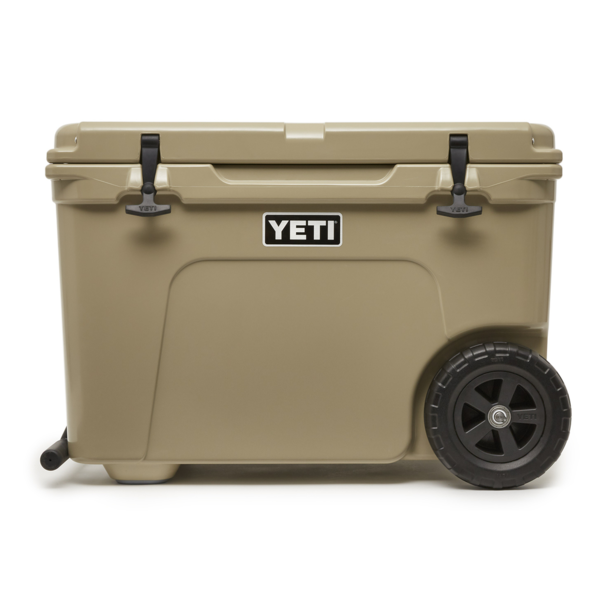 Tundra Haul Ice Box With Wheels - Tan - 50 Litre