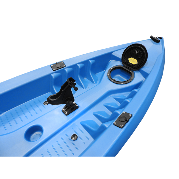 3.05M Fishing Kayak W/Wheel, Rodholders -Yellow