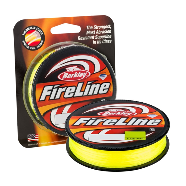 Fireline 10Lb x 125YD Flame Green Braid