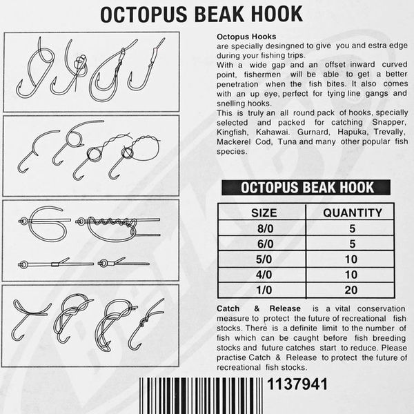 50 Piece Suicide Hook Selection Pack