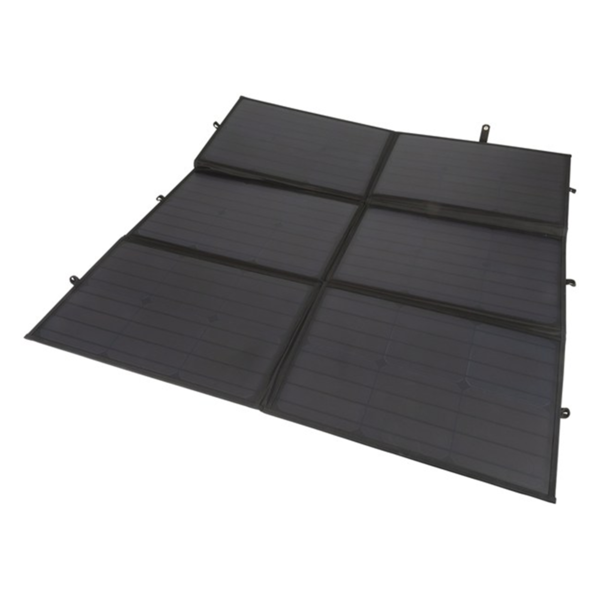 200W Canvas Foldable Solar Panel With Regulator / Plugs