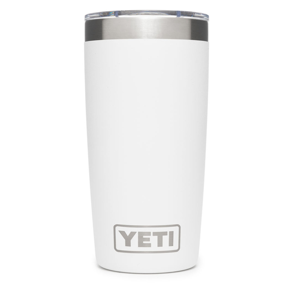 Rambler 10Oz (295Ml) Tumbler With Magslider Lid - White