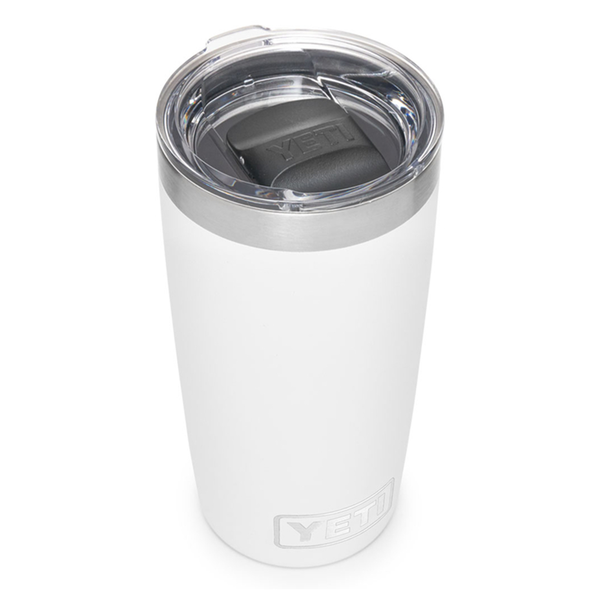 Rambler 10Oz (295Ml) Tumbler With Magslider Lid - White