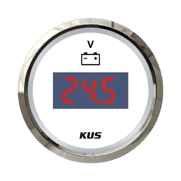 Digital Voltmeter Gauge Ss 52Mm 9-32V