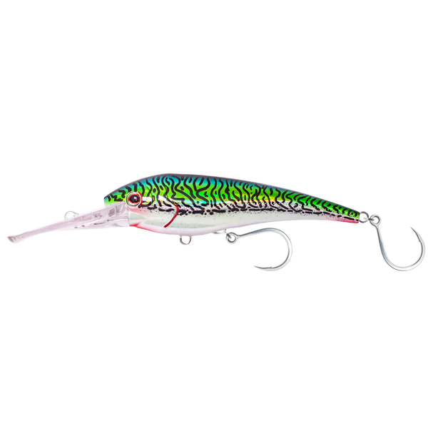 Dtx Minnow 165Mm Bibbed Lure Sinking - Silver Green Mackerel