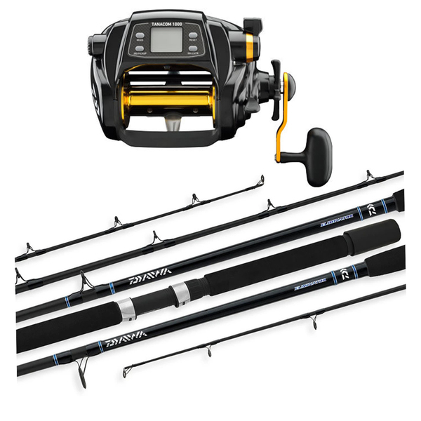 Tanacom 1000 / Eliminator 15-24Kg 5'6 Rod Combo 