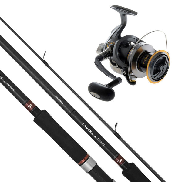 Shorecast 6000 / Laguna X 1303Hfs 13'6" 10-15Kg Spin Surf Combo 3-Piece
