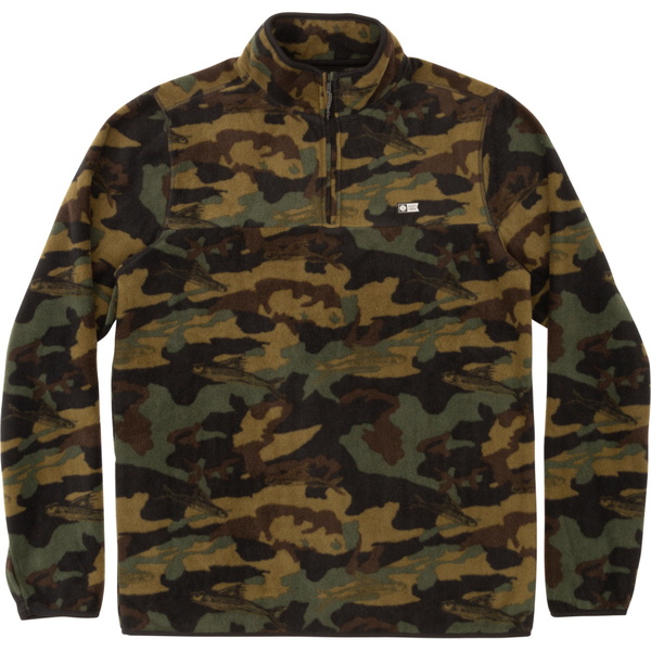 Ballast 1/4 Zip Fleece - Camo