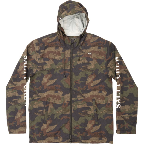 Pinnacle Hooded Waterproof Jacket - Camo