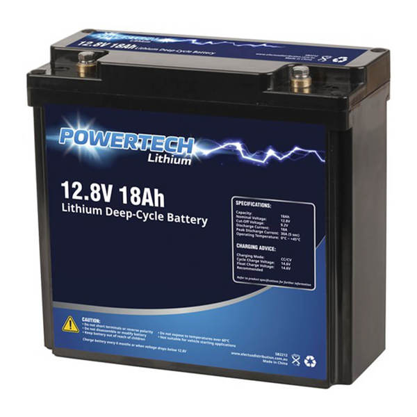 Battery Deep Cycle Lithium 12V 18 Ah
