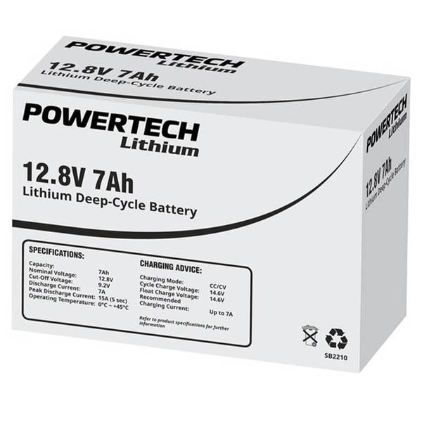 Battery Deep Cycle Lithium 12V 7Amps